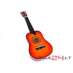 Medinė gitara 60 cm, raudona