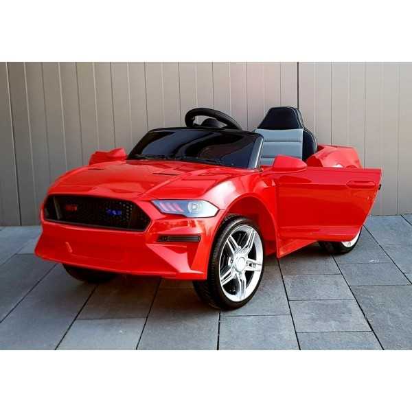 Elektromobilis Mustang, Raudonas
