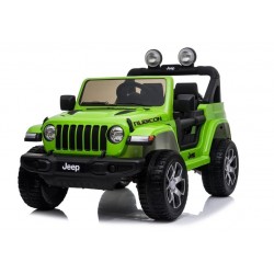 Elektromobilis Jeep Wrangler Rubicon, Žalias