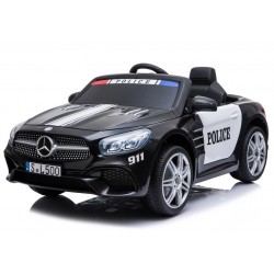 Elektromobilis Mercedes SL500 POLICE, Juodas