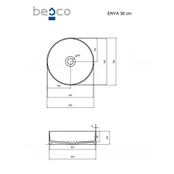 Praustuvas Besco Enya Earth...