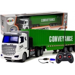 Žaislinis nuotoliniu būdu valdomas sunkvežimis